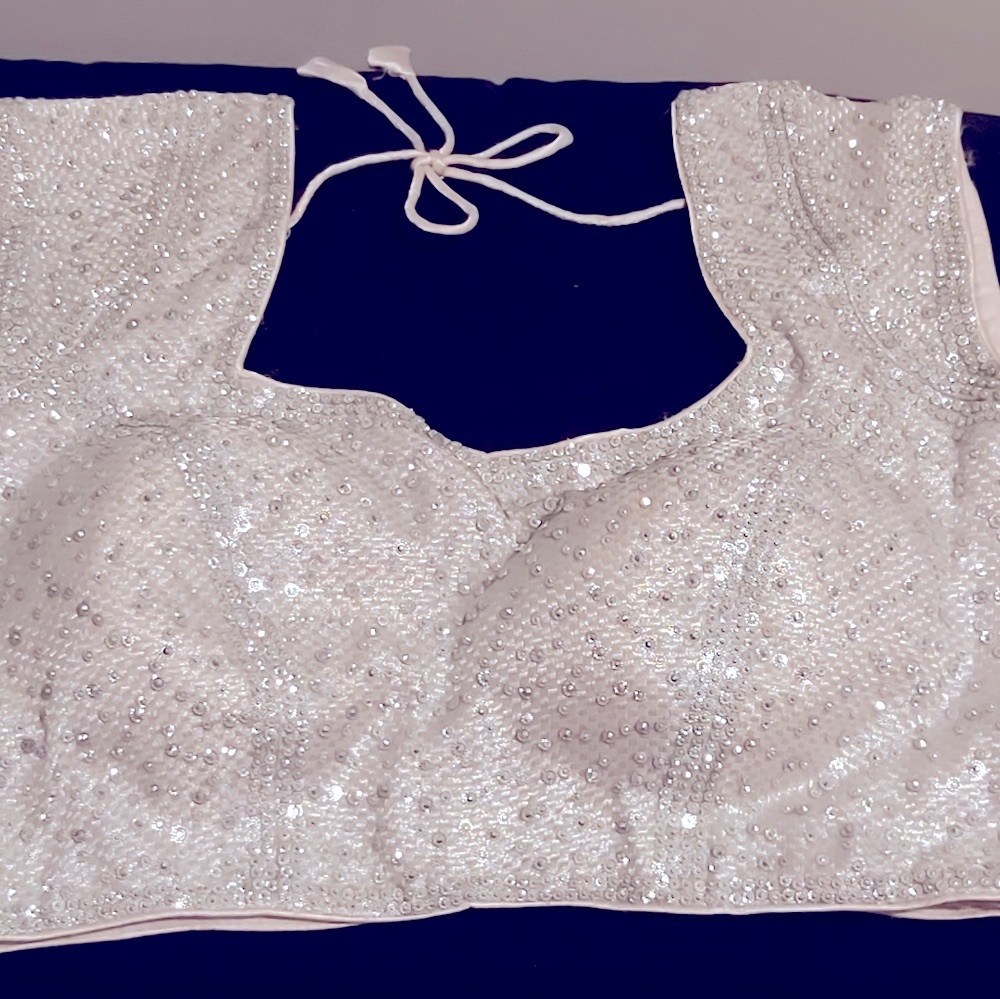 NEW SILVER TOP / BLOUSE